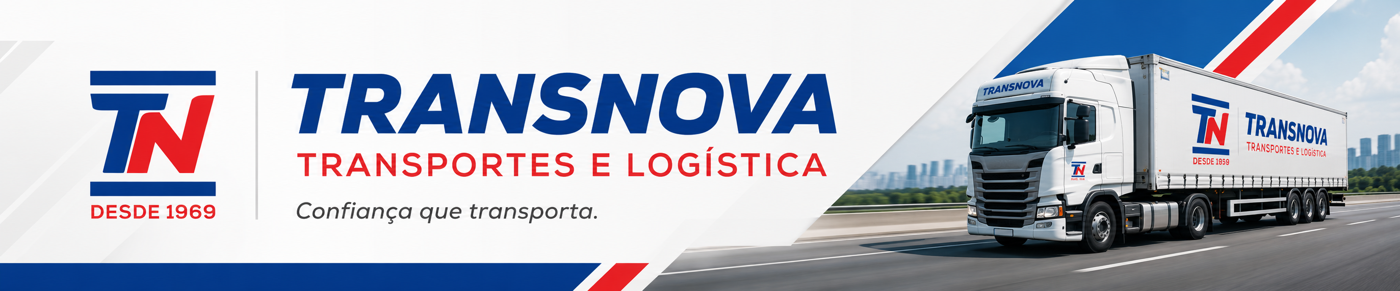 Banner de Transnova Transportes e Logística LTDA